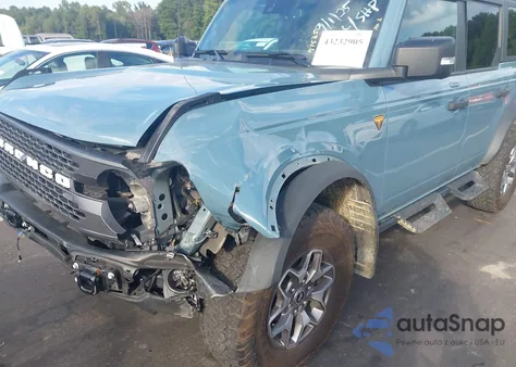 2023 Ford Bronco Badlands from USA, damaged, VIN 1FMEE5DP2PLB61028